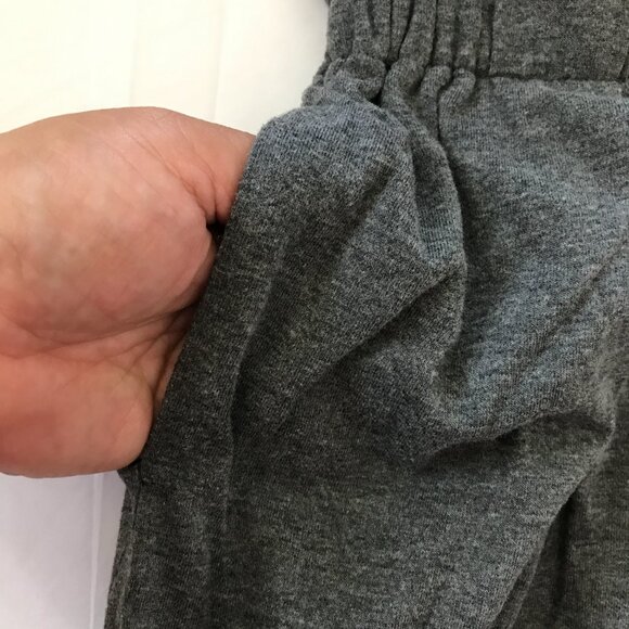 Niko and ... Wide Leg Pants Women 3 Gray Tie Waist Pocket High Rise Stretch - Picture 11 of 13